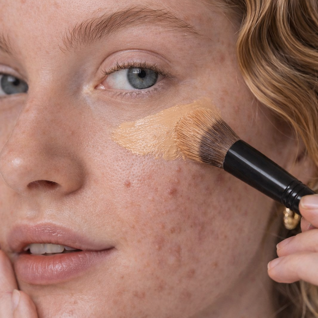 Maquillage ou soin : que choisir quand on a de l’acné adulte ?