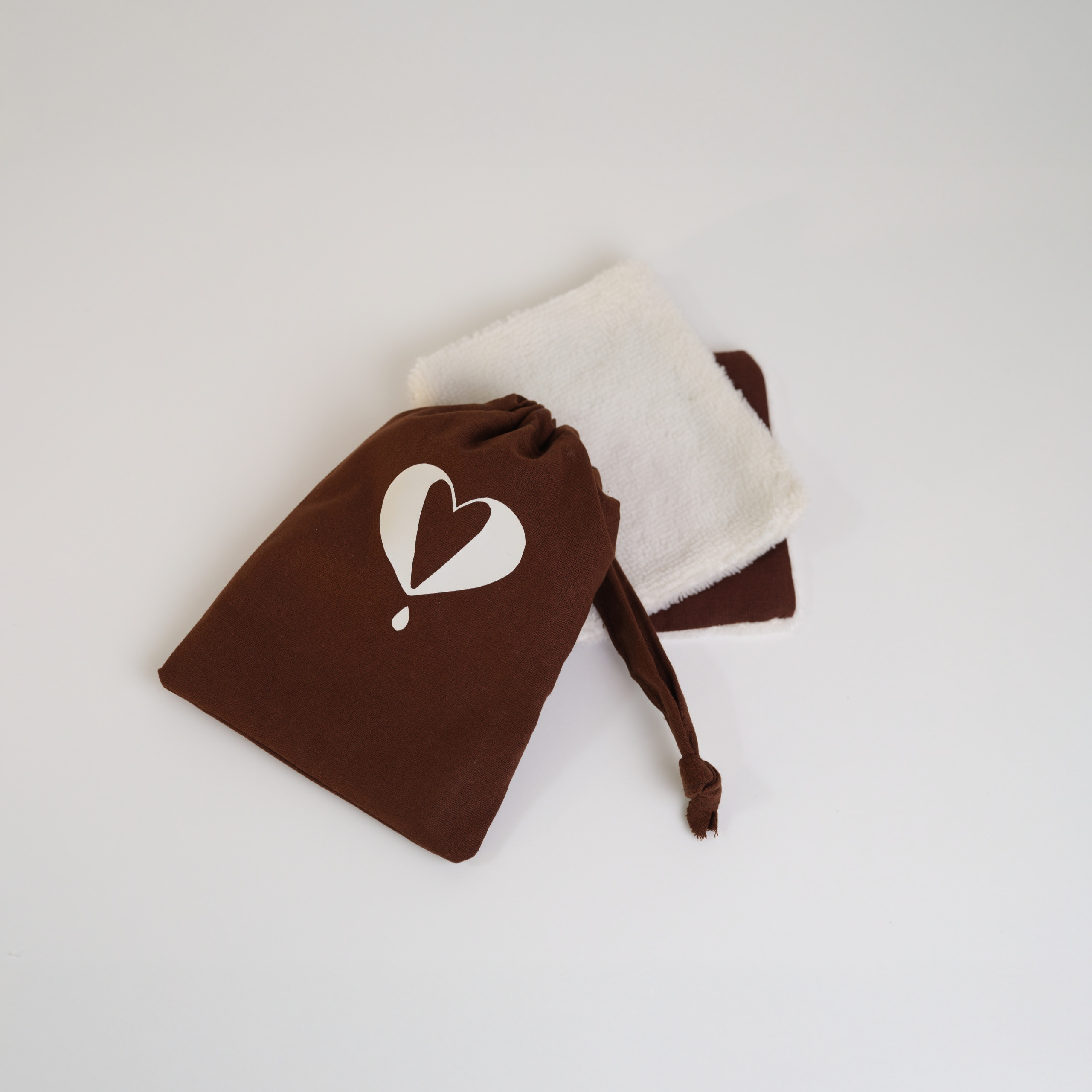 Cotons démaquillants réutilisables en bambou – Lot de 2