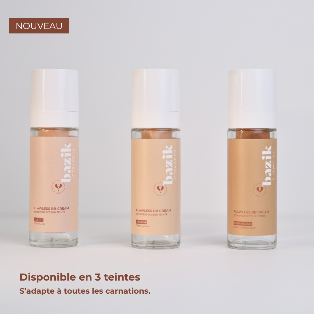 BB creme Flawless peau acnéique avec 3 teintes